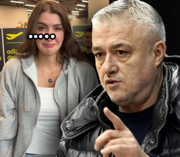 Ćerka Predraga Danilovića u suzama napustila porodični dom