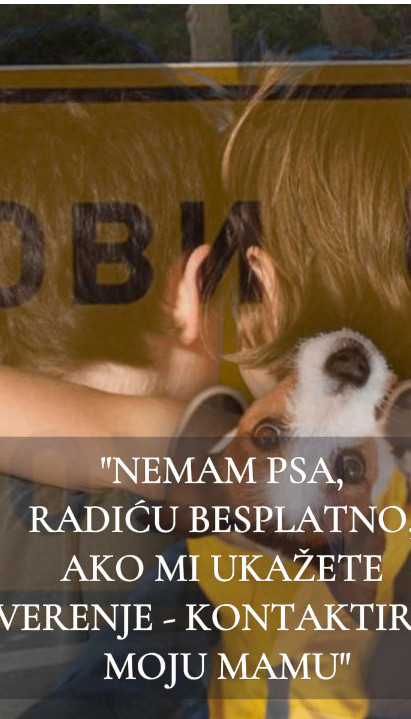 ОГЛАС ДЕЧАКА ИЗ НС РАСПЛАКАО СРБ Благо мајци која га је роди