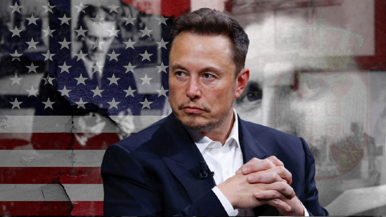 SRAMNO! MASK PONIZIO TESLU: "Imigrant bez prebijenog dinara"