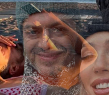 LJUBAV NIKADA JAČA: Isidora i Sergej zagrljeni na plaži