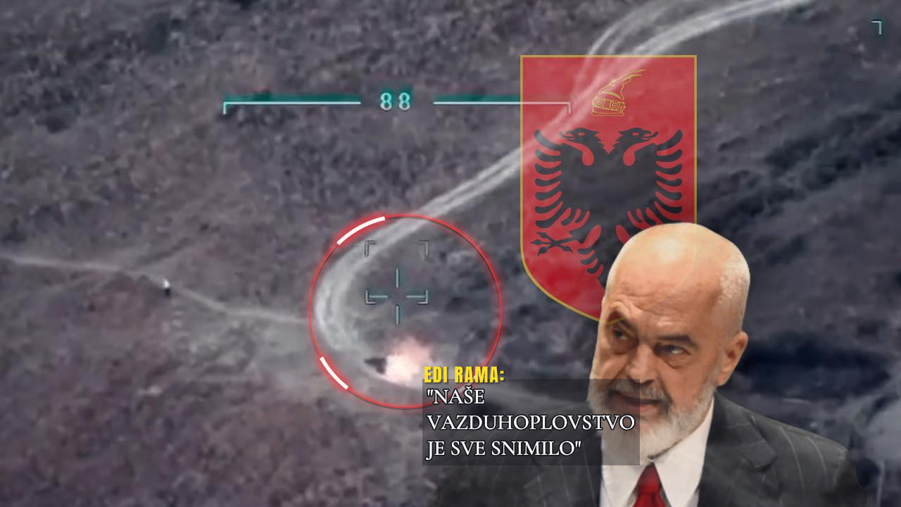 ALBANAC SNIMLJEN DOK PODMEĆE POŽAR To je izdaja zemlje (VIDEO)