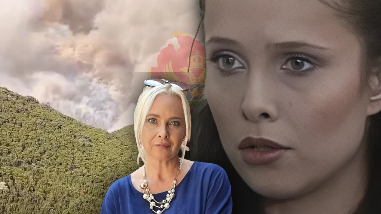 "Đina 2" iz "Srećnih ljudi" u vrtlogu požara u CG (FOTO)