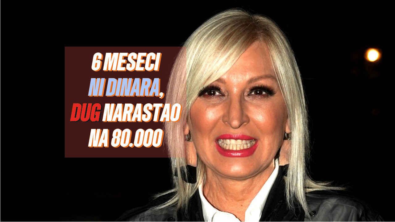 "ДУГУЈЕ 80.000" Оливера Ковачевић у рату са славним певачем