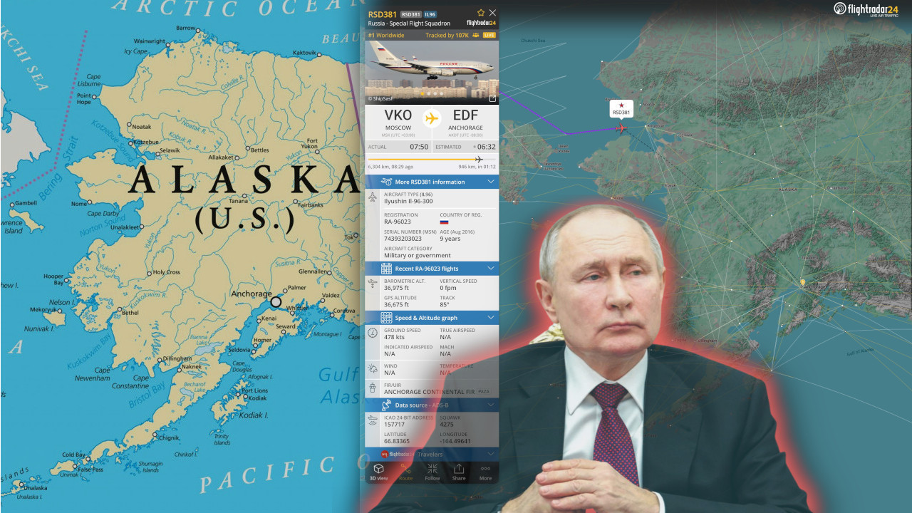 RUSI SLETELI NA ALJASKU: A u avionu - nema Putina (FOTO)