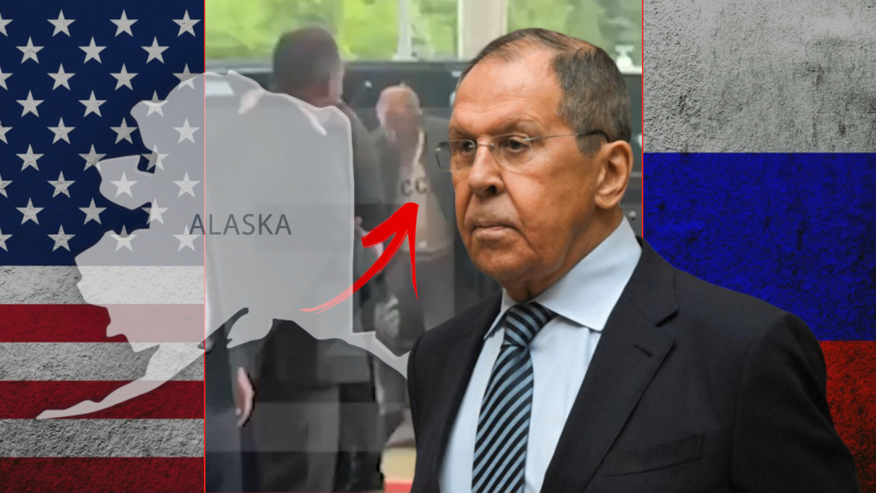 LAVROV STIGAO NA ALJASKU Ležerno izdanje, svi gledaju u majicu