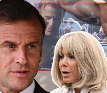 АПОЛОН! Макрон до голе коже, показао трбушњаке у 5. деценији