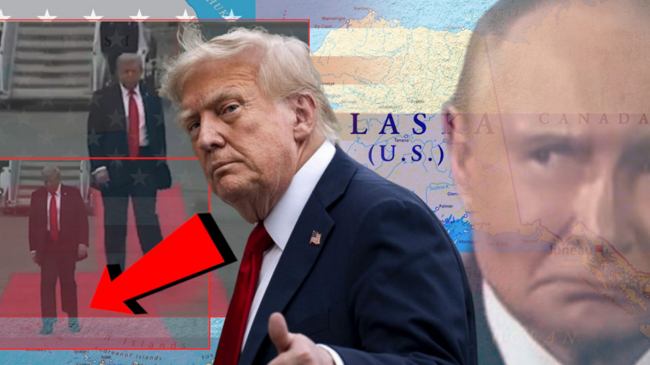 Koju bizarnu stvar je radio Tramp čekajući Putina na Aljasci?