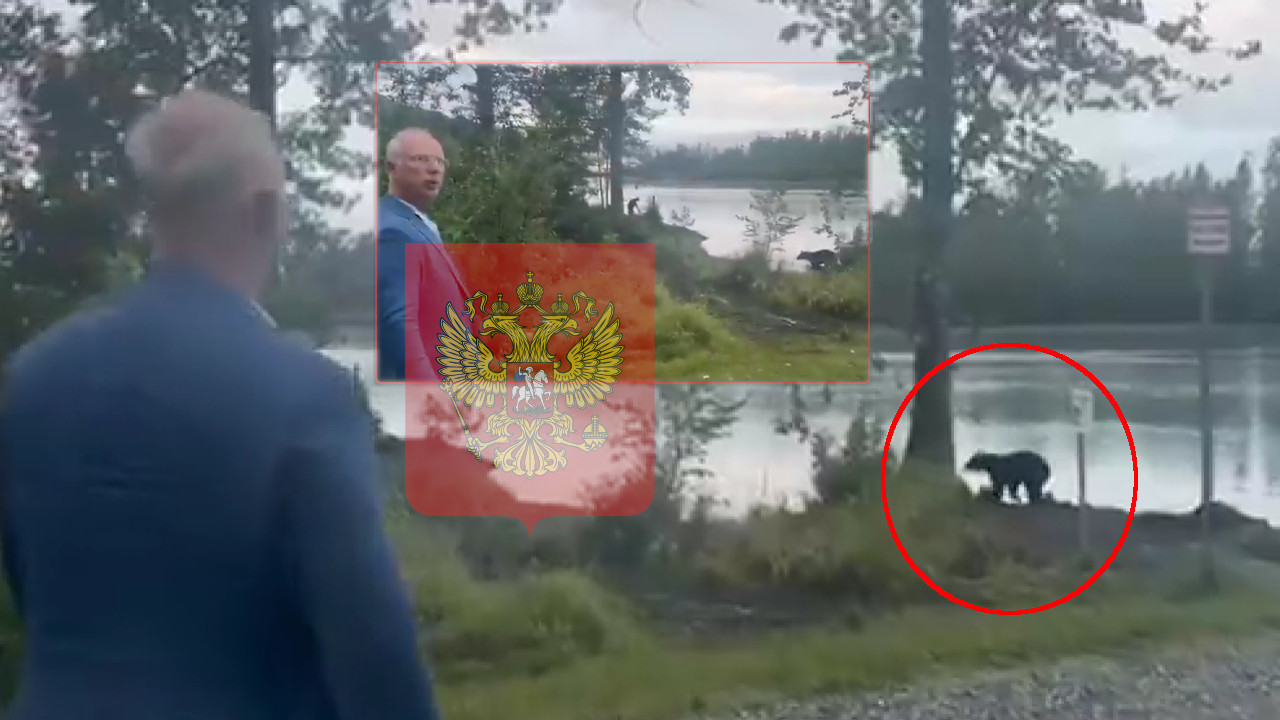 ŠOK: Ruska delegacija naletela na medveda na Aljasci (VIDEO)