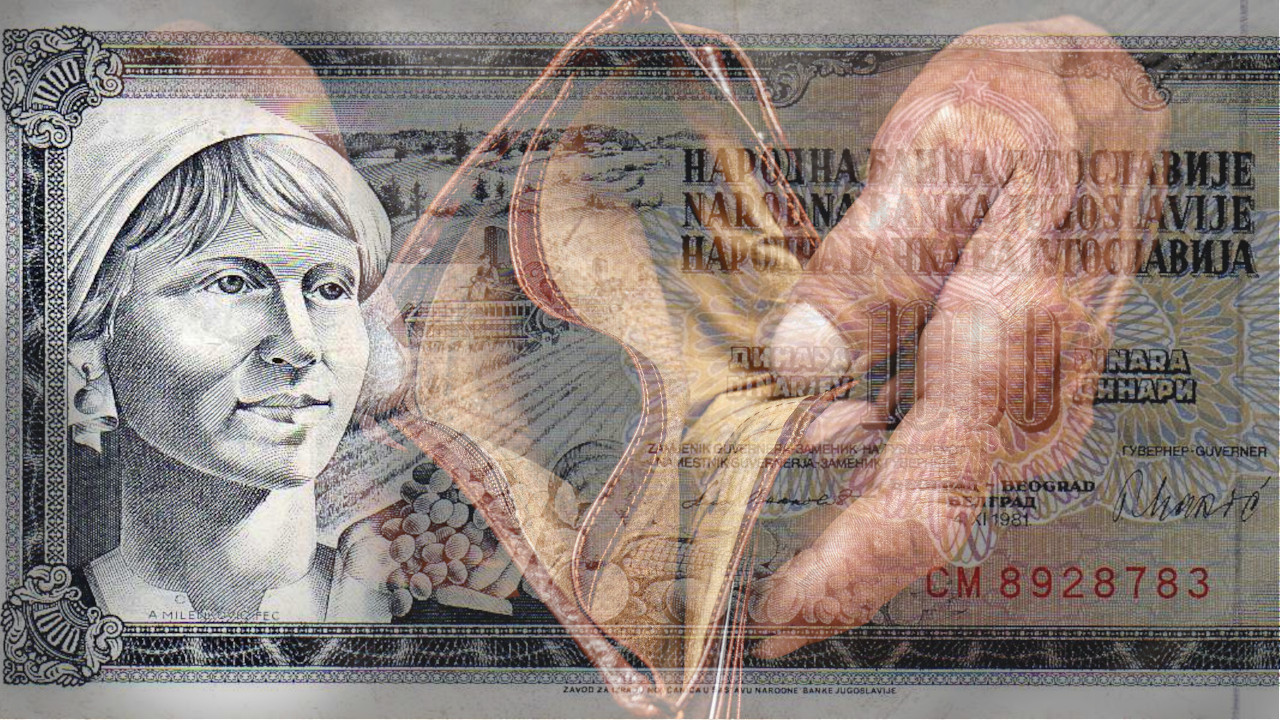 "СИВА ГОЛУБИЦА": Ко је жена са чувене хиљадарке СФРЈ?