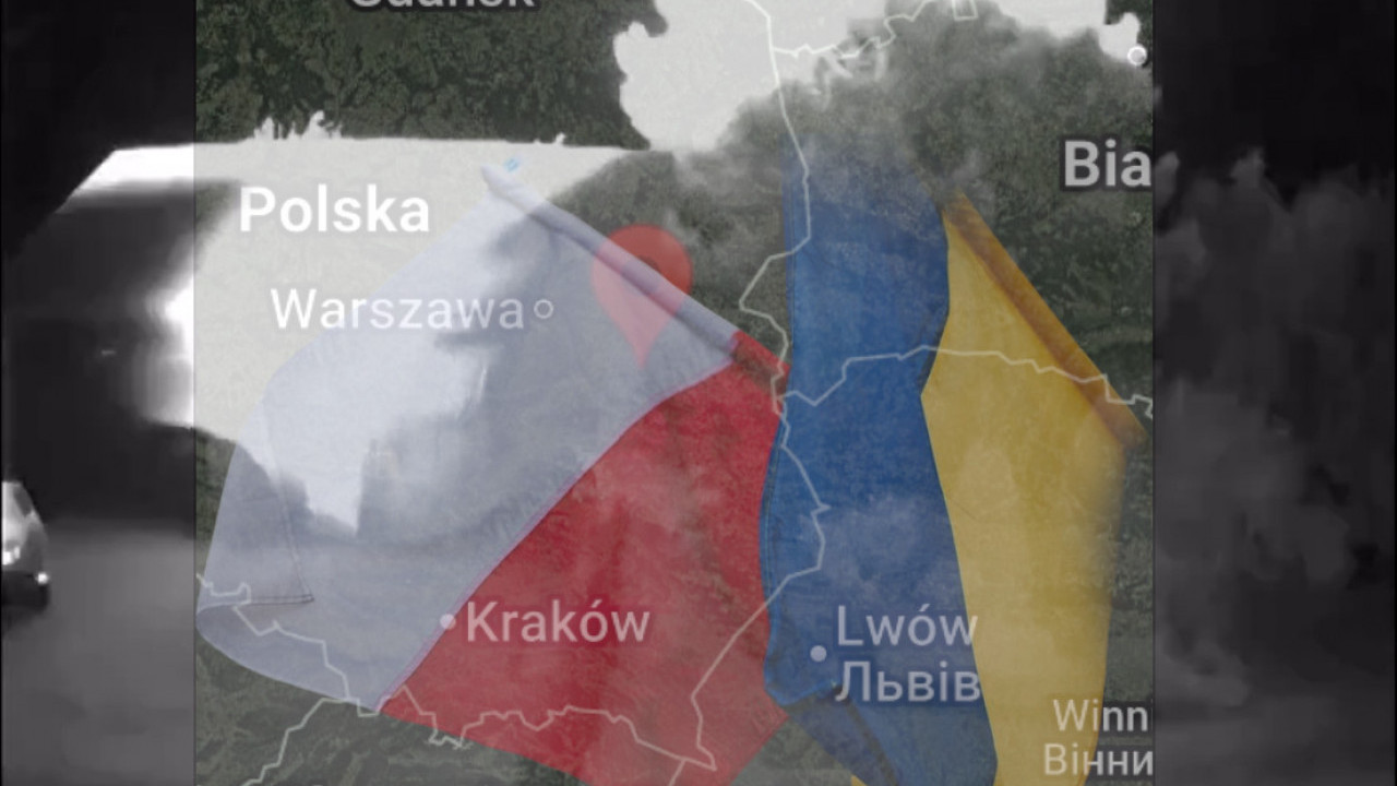 ШТА ЈЕ ПАЛО У ПОЉСКОЈ? Угљенисани остаци близу УКР границе