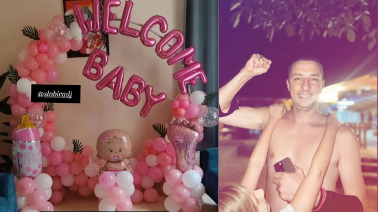 РОДИЛА СЕ ЕВА Слоба добио 3. дете, певач блиста због ћеркице