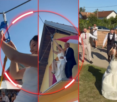 Haos na svadbi u Hrvatskoj,mlada je uradila što nijedna nije