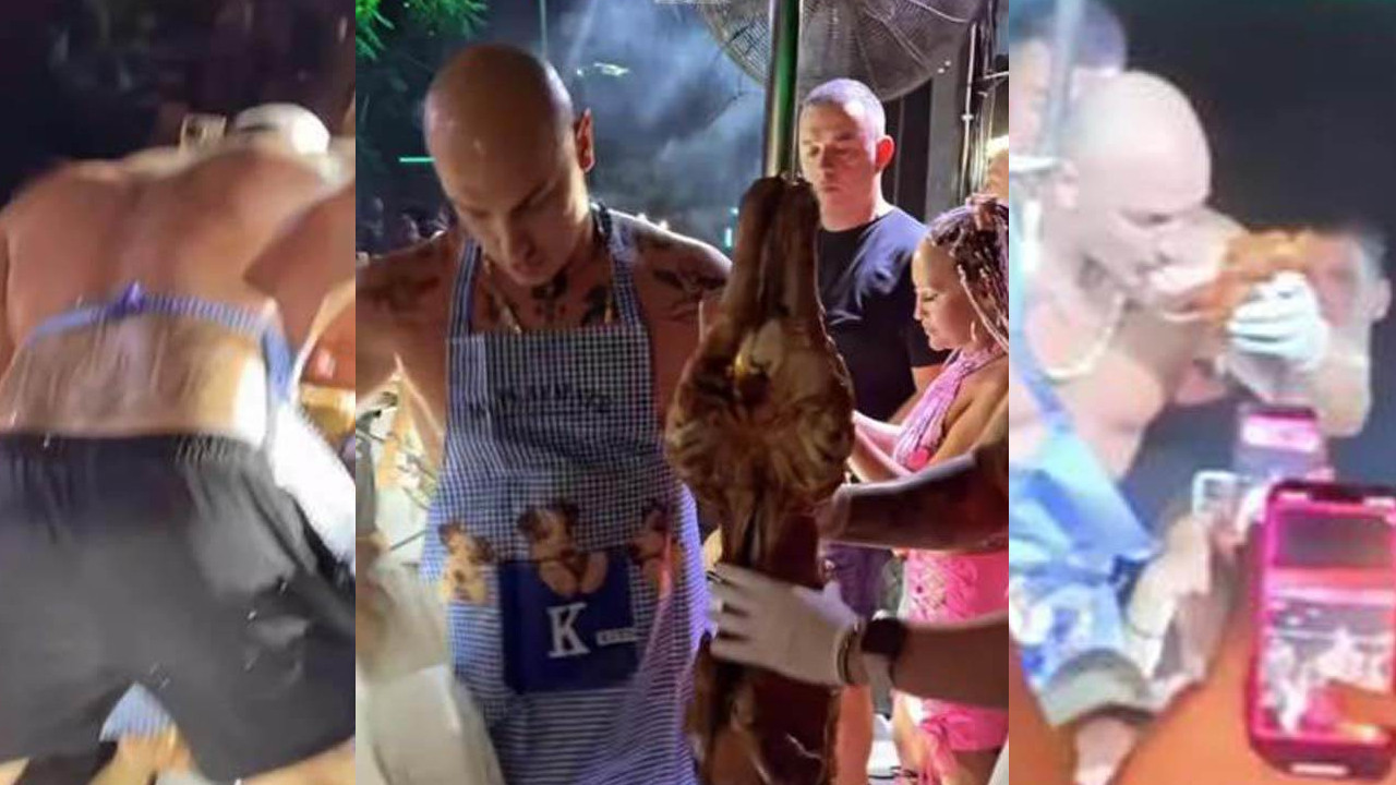 Desingerica izneo JAGNJE na ražnju usred nastupa