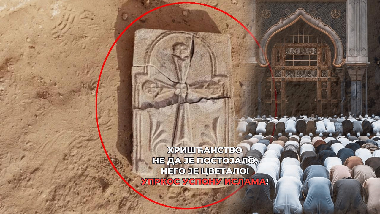 OTKRIĆE: Nađen krst - i to iz vremena uspona ISLAMA!