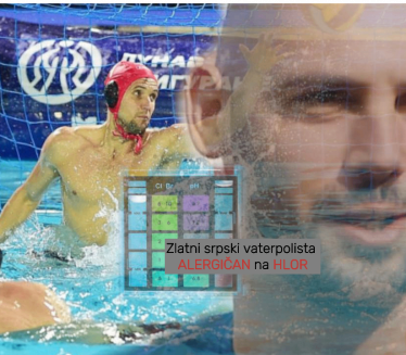ДА ЛИ ЈЕ МОГУЋЕ? Златни ватерполиста АЛЕРГИЧАН на ХЛОР