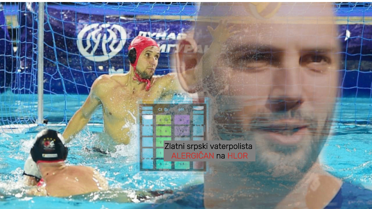 DA LI JE MOGUĆE? Zlatni vaterpolista ALERGIČAN na HLOR
