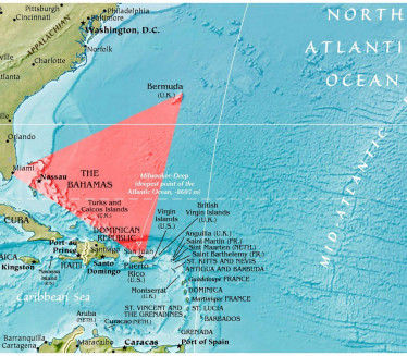 МИСТЕРИЈА БЕРМУДСКОГ ТРОУГЛА: Научник каже да је решио тајну