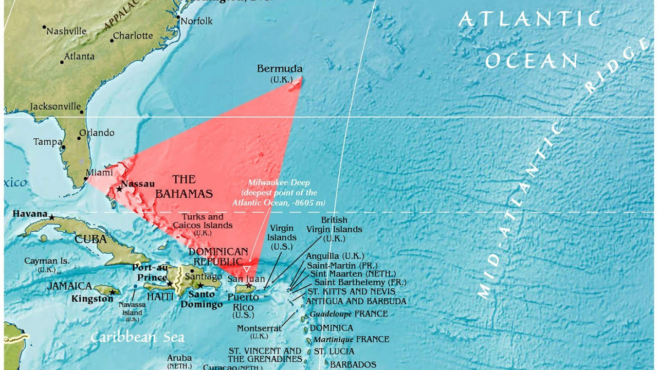 МИСТЕРИЈА БЕРМУДСКОГ ТРОУГЛА: Научник каже да је решио тајну
