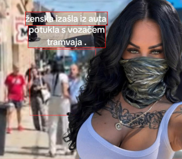 OPET UHAPŠENA FATALNA DAJANA: Letos pretukla vozača tramvaja