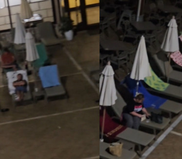 Платили ноћ 230€, а на БИЗАРАН начин се ГРАБЕ за лежаљке