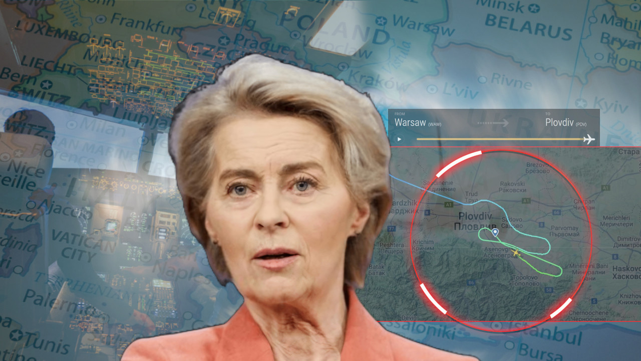 DA LI SU RUSI OMETALI URSULIN AVION?Evo šta kaže FlightRadar