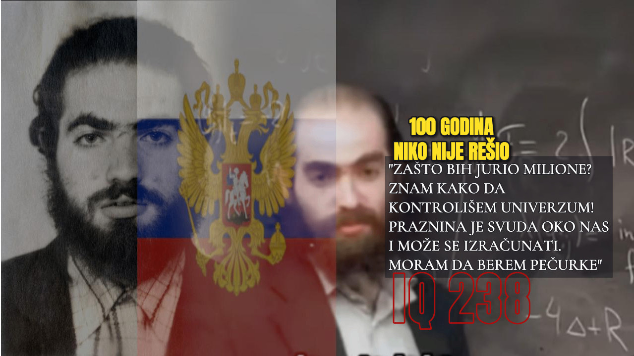 Rešio najteži matematički problem,odbio MILION$,živi od mame