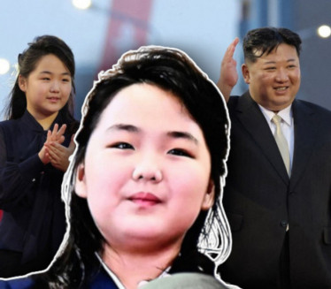OVO JE KIMOVA ĆERKA: Buduća naslednica prvi put van S.Koreje