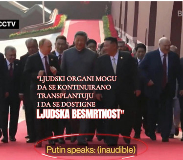 SNIMLJEN PRIVATAN RAZGOVOR PUTINA I SIJA: Kako do besmrtnosti