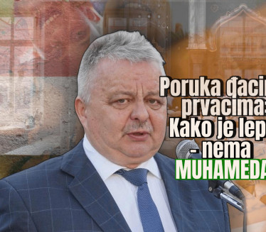 GRADONAČELNIK ŠOKIRAO: "Kako je lepo-nema nijednog Muhameda"