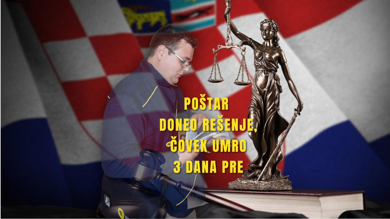 POŠTAR DONEO PISMO, ON UMRO 3 DANA PRE:Tragičan slučaj u HRV