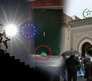 Svinjske glave bačene ispred džamija širom Pariza