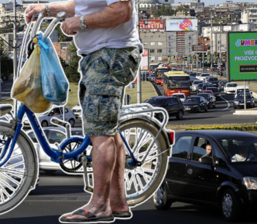 A PEŠACI? Ko ima prednost - bicikl, trotinet ili automobil