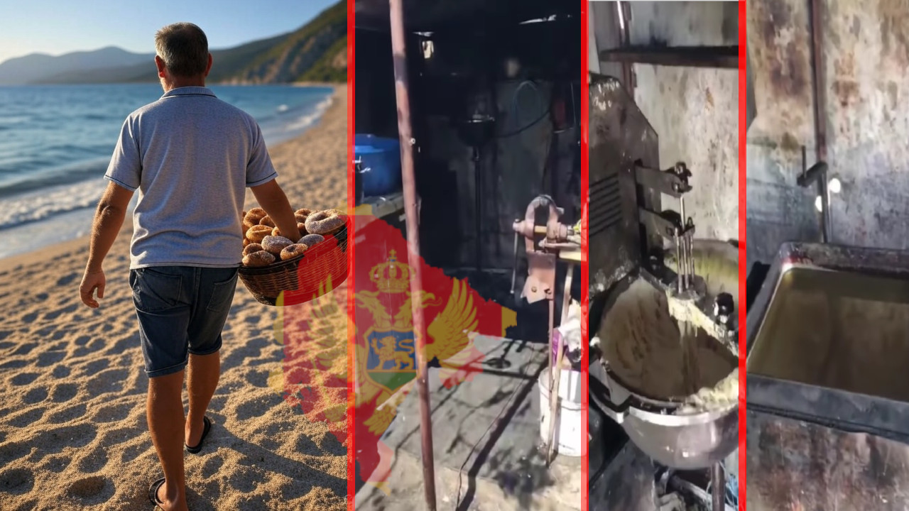 UŽAS: Upali gde proizvode krofne namenjene CG primorju