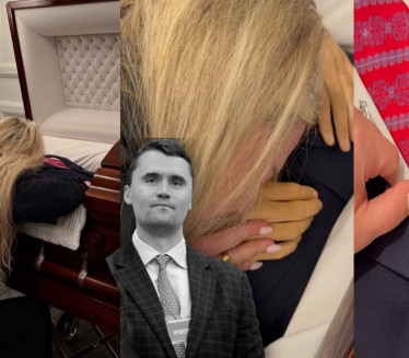 KIRKOVA ŽENA NE MOŽE DA DOĐE SEBI: U suzama pala na kovčeg