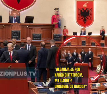 ALBANSKI PARLAMENT BLOKIRAN,RASPUŠTEN Ovo je narko-diktatura