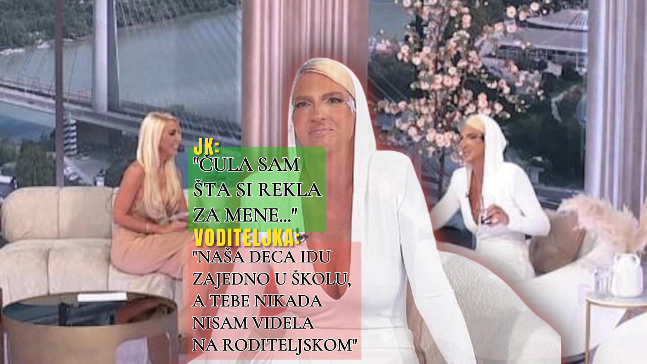 SPOMENULA JOJ DECU: JK čula šta je voditeljka rekla za nju