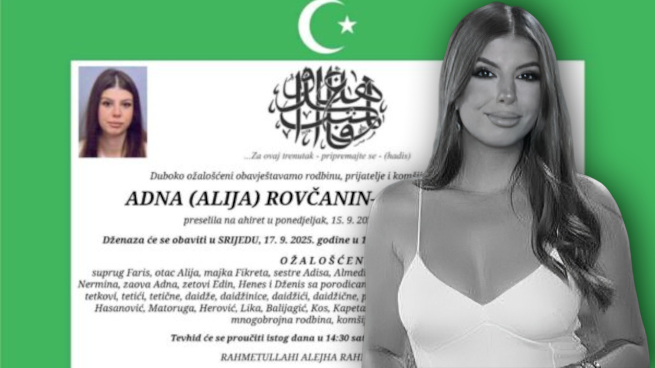 IZDAHNULA 2 DANA POSLE SVADBE NJen poslednji snimak slama srce