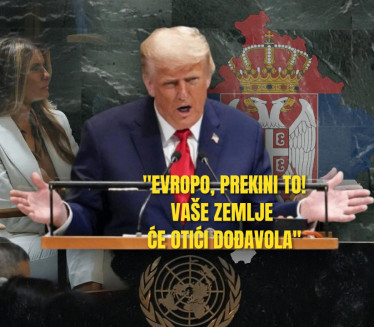"ПРЕКИНУО САМ РАТОВЕ, КОСОВО И СРБИЈУ" Трампов говор у УН