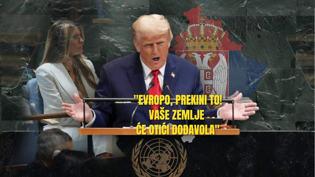 "ПРЕКИНУО САМ РАТОВЕ, КОСОВО И СРБИЈУ" Трампов говор у УН