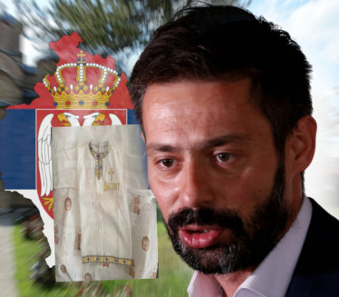 KRST NA TUNICI ZA DESPOTA: Vasić krsti sina na KiM (FOTO)