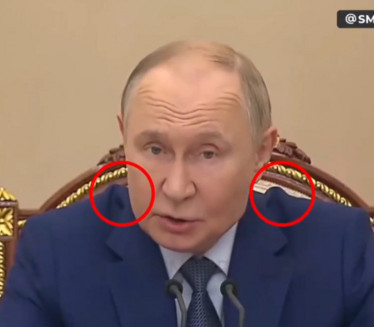 ŠTA JE TO PUTINU NA RAMENIMA? Snimak govora zbunio svet
