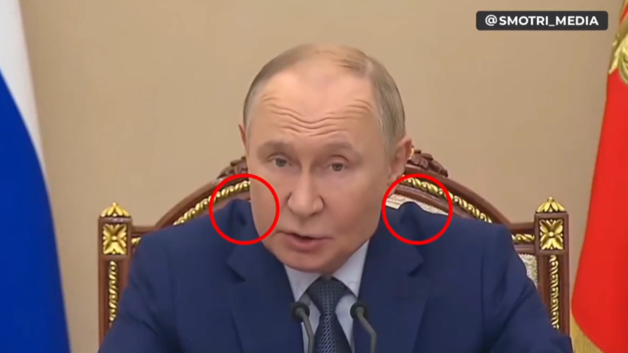 ŠTA JE TO PUTINU NA RAMENIMA? Snimak govora zbunio svet