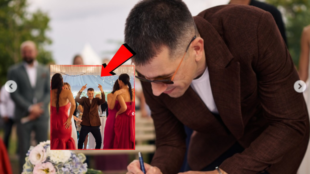 KUM NIJE DUGME! Viktor Savić oženio druga pa preuzeo podijum