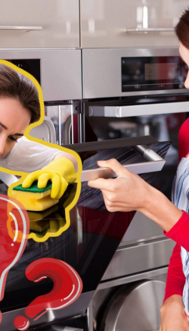 JEDNOSTAVAN TRIK: Kako se najbolje čisti staklo od rerne?