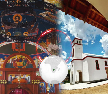 Srpska crkva u Bocvani i ikonostas o kom se priča (FOTO)