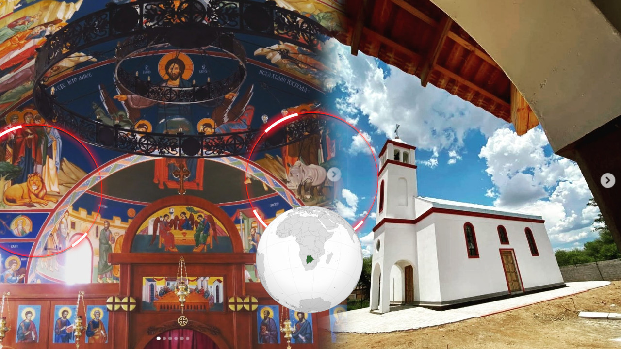 Srpska crkva u Bocvani i ikonostas o kom se priča (FOTO)