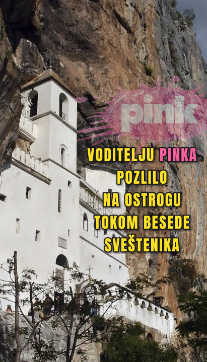VODITELJ PINKA SE SRUŠIO NA OSTROGU: Pozlilo mu tokom besede