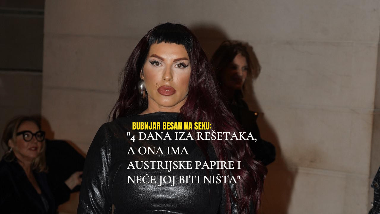 "ISTINA, SEKA JE PRIVEDENA"Bubnjar potvrdio:"4 dana pritvora"