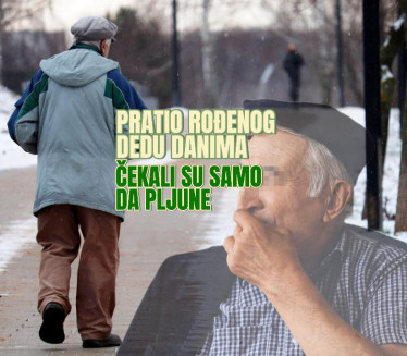 ZBOG PLJUVAČKE DEDE DOBIO MILIONE Pratili ga, čekali da pljune