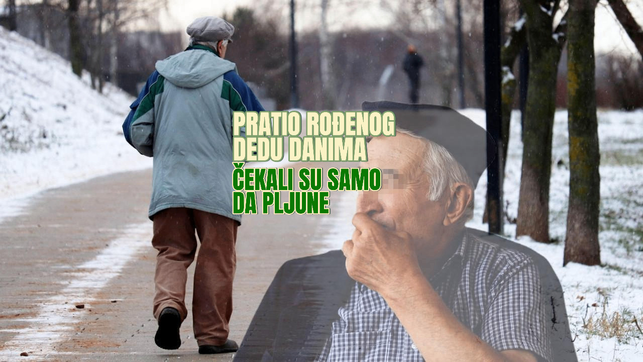 ZBOG PLJUVAČKE DEDE DOBIO MILIONE Pratili ga, čekali da pljune